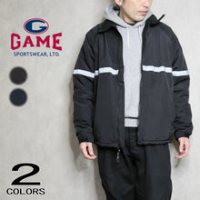 画像をギャラリービューアに読み込む, ゲーム スポーツ ウェア GAME SPORTS WEAR リフレクター リーダー ジャケット G-9250 ブラック ネイビー［WA］【GIOF】
