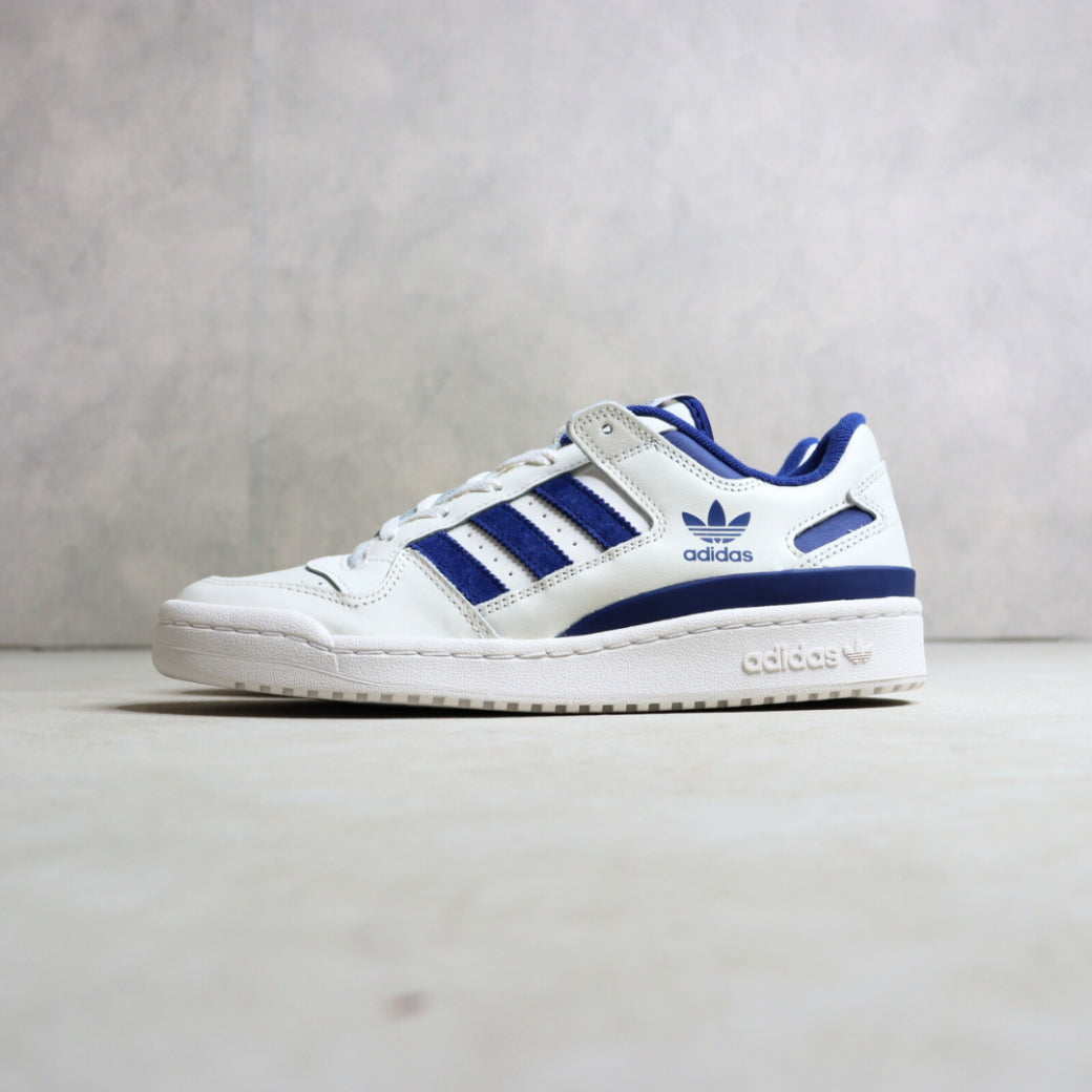 アディダス adidas スニーカー フォーラム ロー CL FORUM LOW CL クラウドホワイト/ビクトリーブルー/クラウドホワイト IG3777【GIOG】