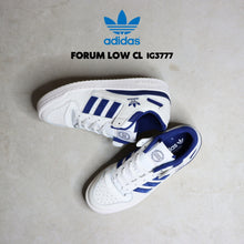 画像をギャラリービューアに読み込む, アディダス adidas スニーカー フォーラム ロー CL FORUM LOW CL クラウドホワイト/ビクトリーブルー/クラウドホワイト IG3777【GIOG】
