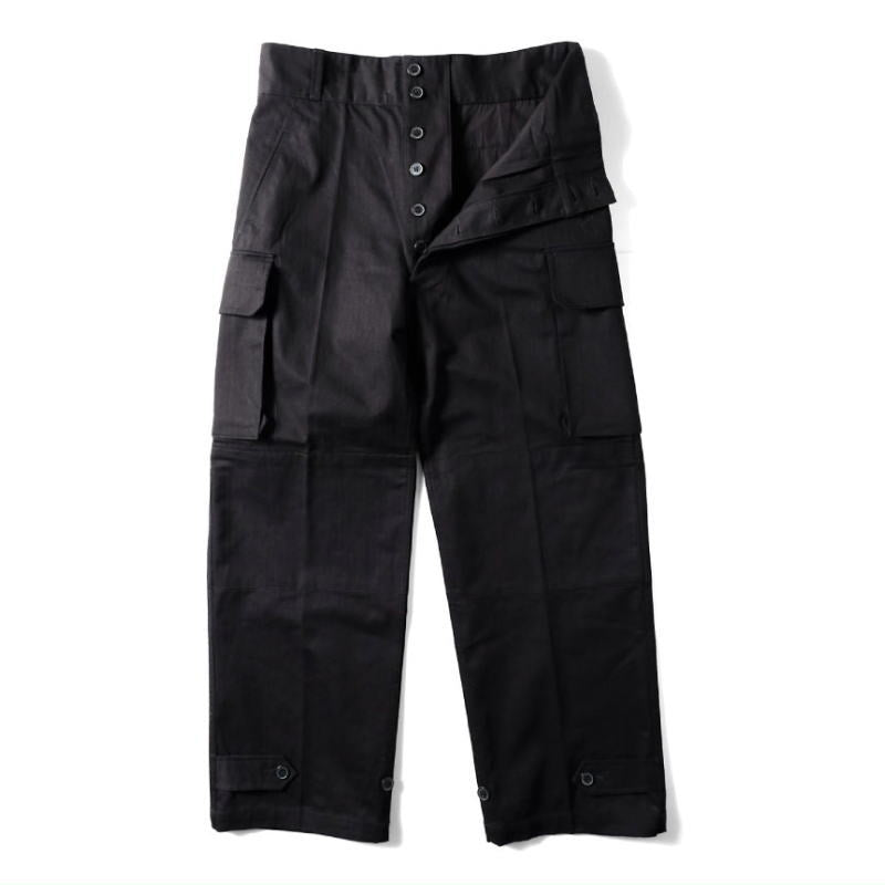 ヒューストン HOUSTON 1985 FRENCH MILITARY M-47 PANTS フランス軍 M47パンツ ブラック オリーブドラブ カーキ 1985［WA］【GIOF】