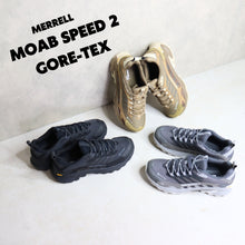 画像をギャラリービューアに読み込む, メレル MERRELL モアブ スピード 2 ゴアテックス MOAB SPEED 2 GORE-TEX ブラック BLACK J037513【GIOH】
