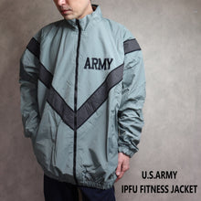 画像をギャラリービューアに読み込む, GI U.S.ARMY IPFU FITNESS JACKET アメリカ陸軍 フィットネス ジャケット グレー UDW523［WA］【GIOH】
